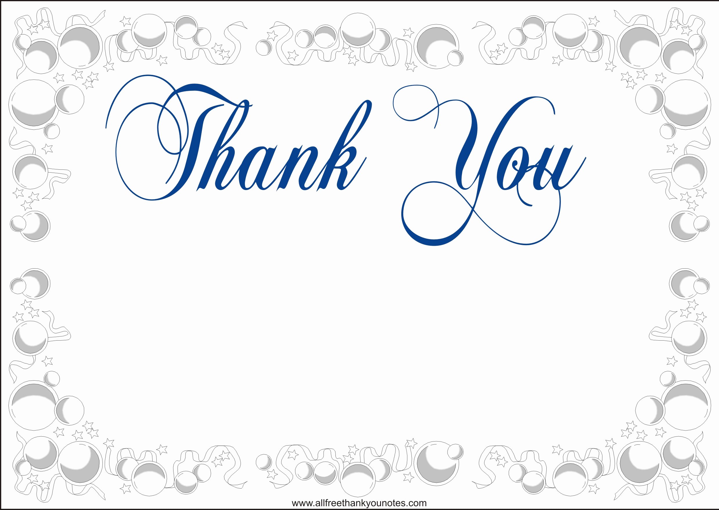 Printable Ideas Thank You Card Templates Wording Best