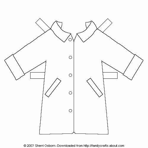 Printable Paper Doll Outerwear
