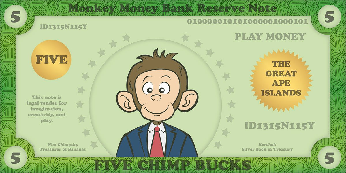 Printable Play Money for Kids &amp; Play Money Template