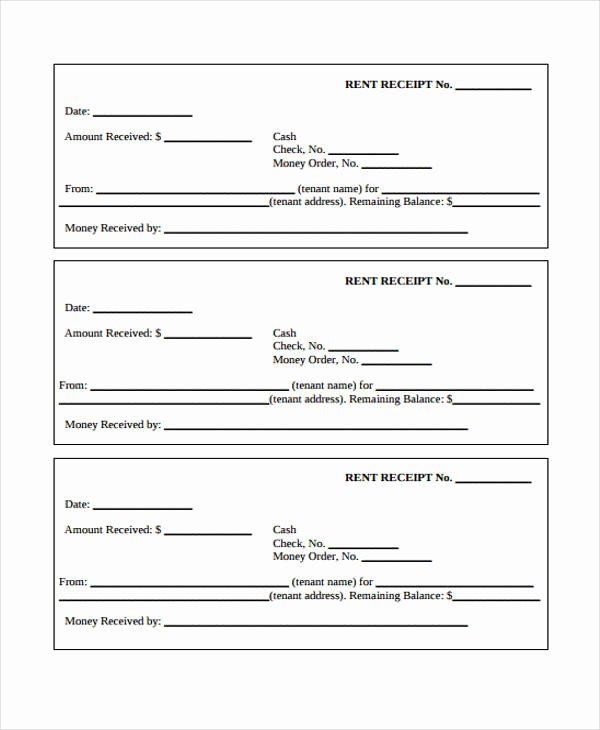 Printable Receipt forms 41 Free Documents In Word Pdf
