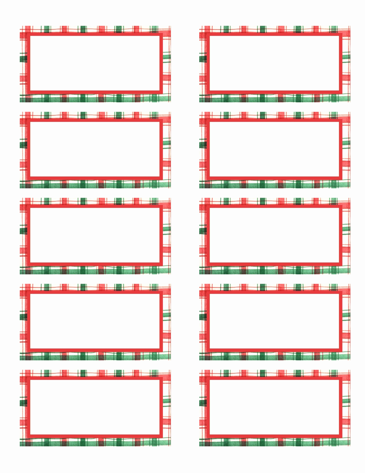 Address Labels Free Printable