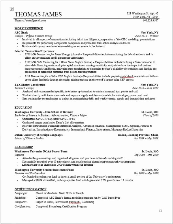 Private Equity Cover Letter | Latter Example Template