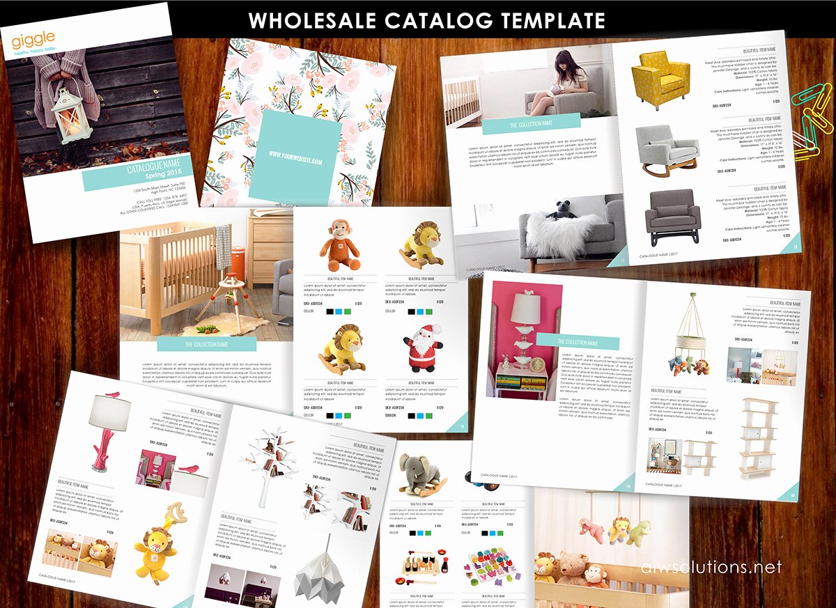 Product Catalog Template for Hat Catalog Shoe Catalog