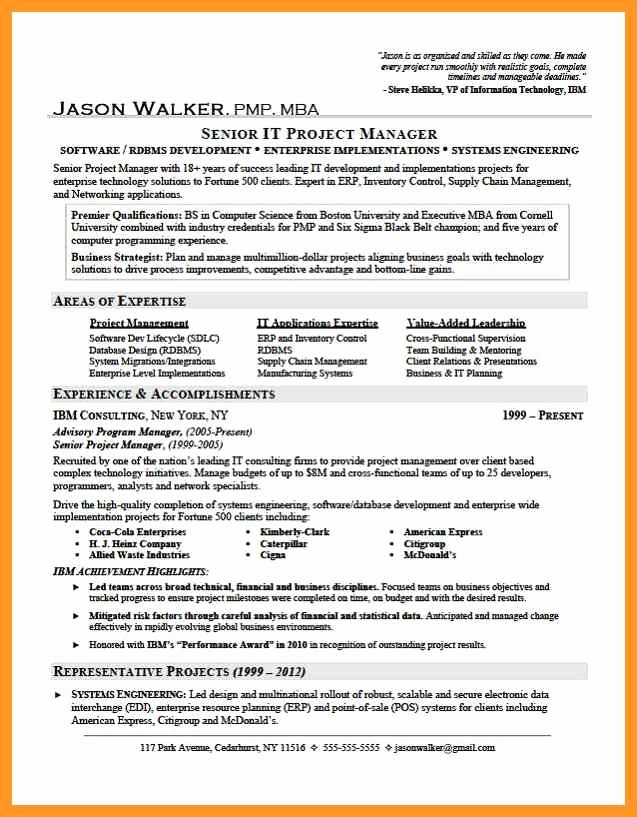 Professional Ac Plishments Resume