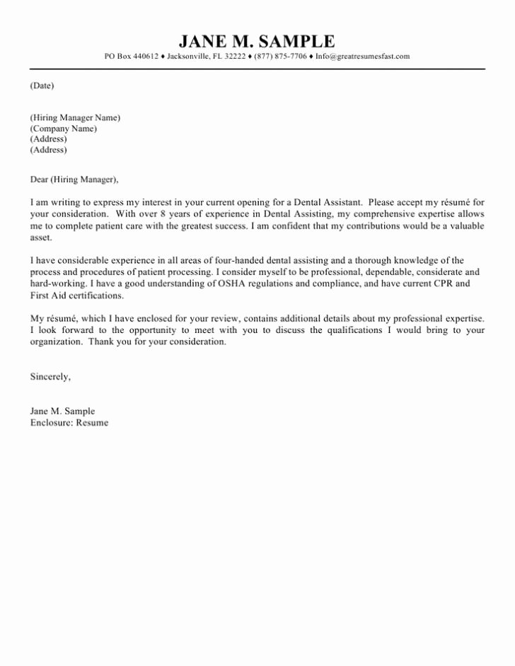 Professional Cover Letter Examples F Resume