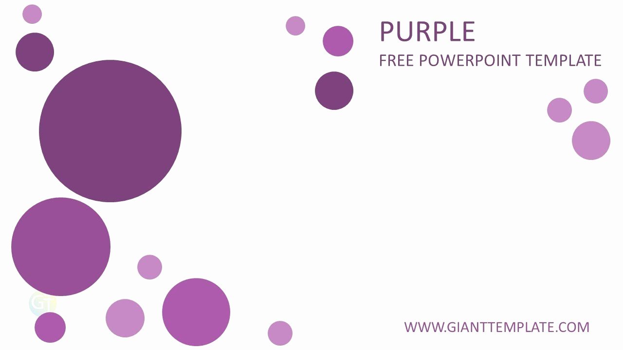 Professional Powerpoint Templates Free Download Purple