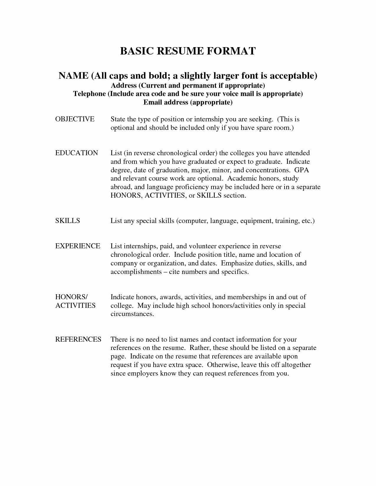 Proper Way to List References Resume Resume Ideas