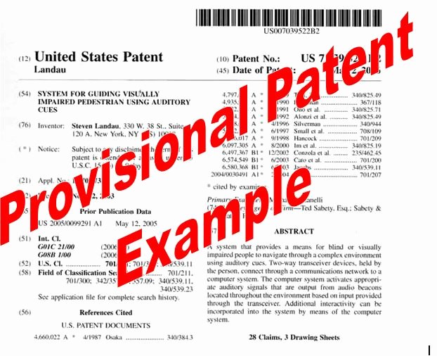 Provisional Patent Examplepatentfile