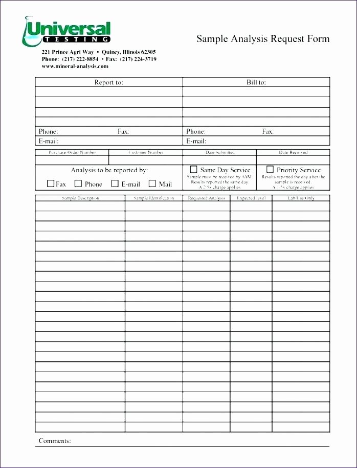 Purchase Request form Template Word Lab Requisition