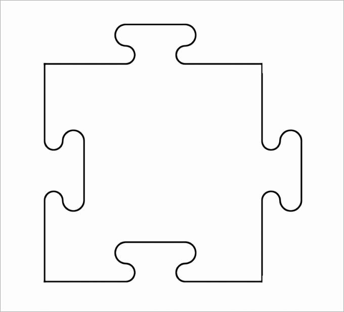 Puzzle Piece Template 19 Free Psd Png Pdf formats