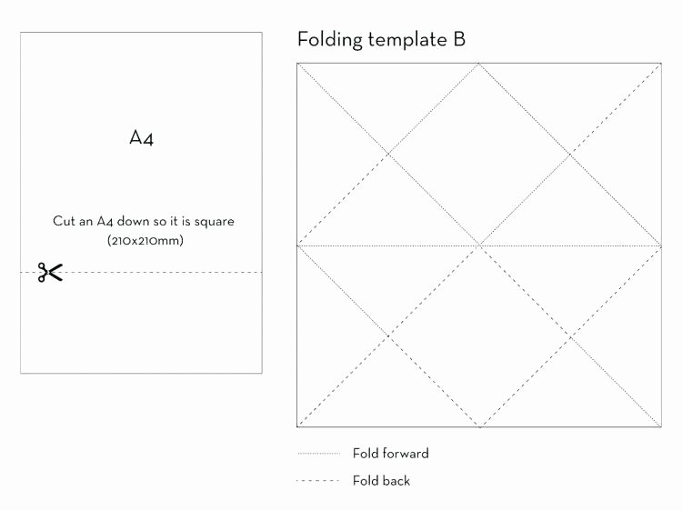 Quarter Fold Card Template Printable Greeting Cards Best