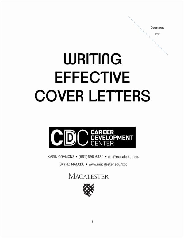 Quick Tips to A Standout Cover Letter