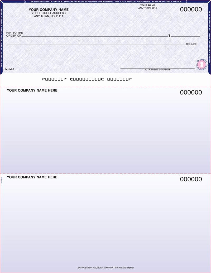 check print template QUICKBOOKS