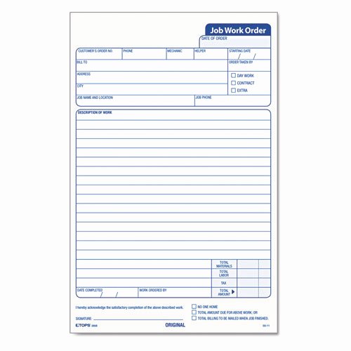 Quotes Work order forms Quotesgram