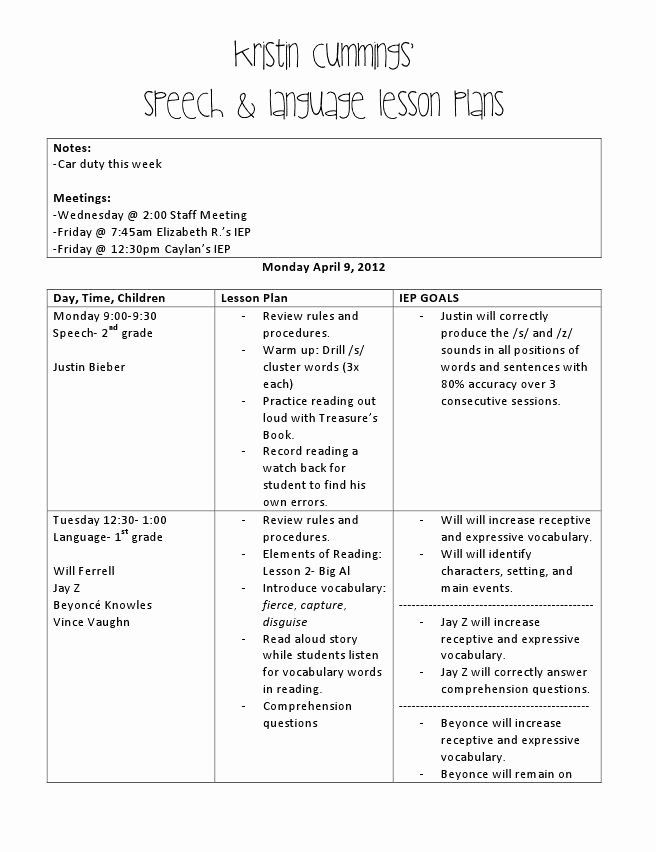 &quot;principal Approved&quot; Quick and Easy Lesson Plan Sample
