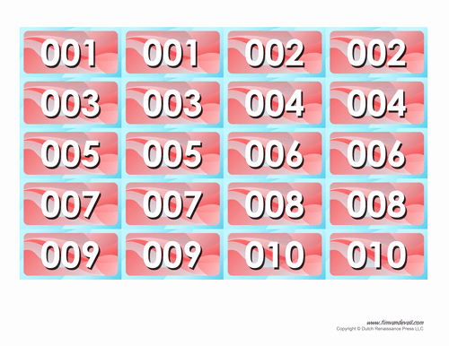 raffle ticket templates