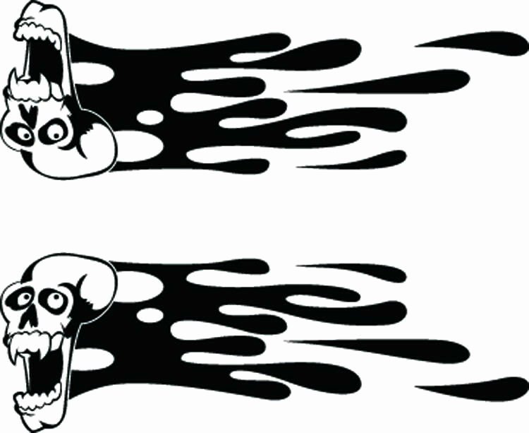 Rc Airbrush Stencils Paint Masks Skull Splash Single Use
