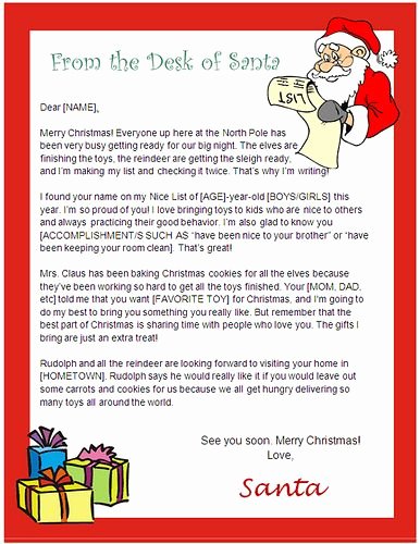 re usable ms word template from santa letter templates