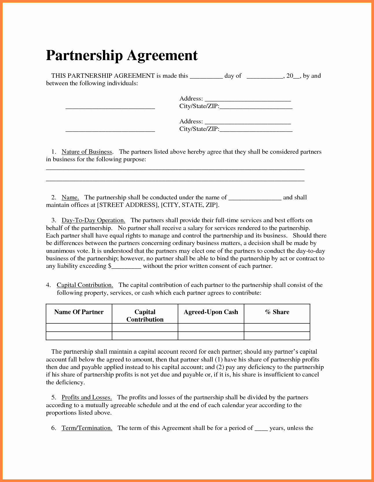Real Estate Buyout Agreement form Annual Statement Of