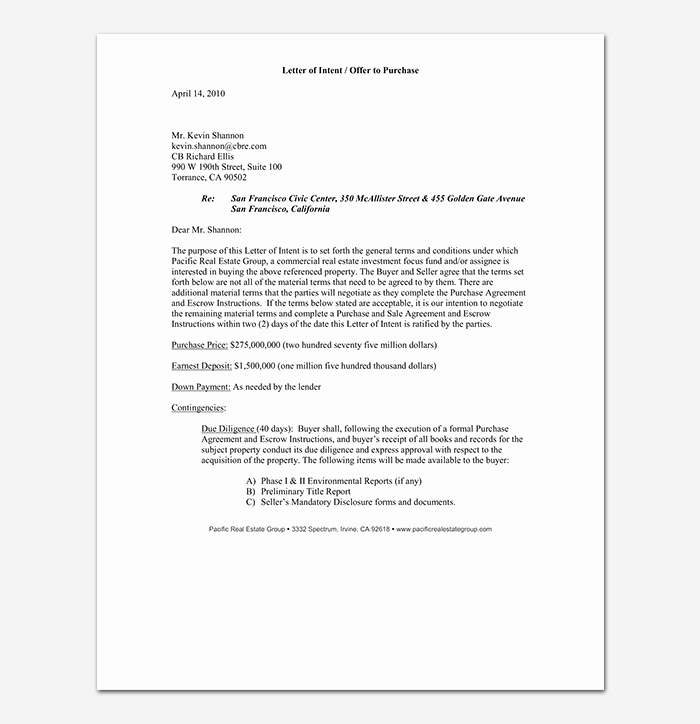 Real Estate Fer Letter Template Free Samples &amp; Examples
