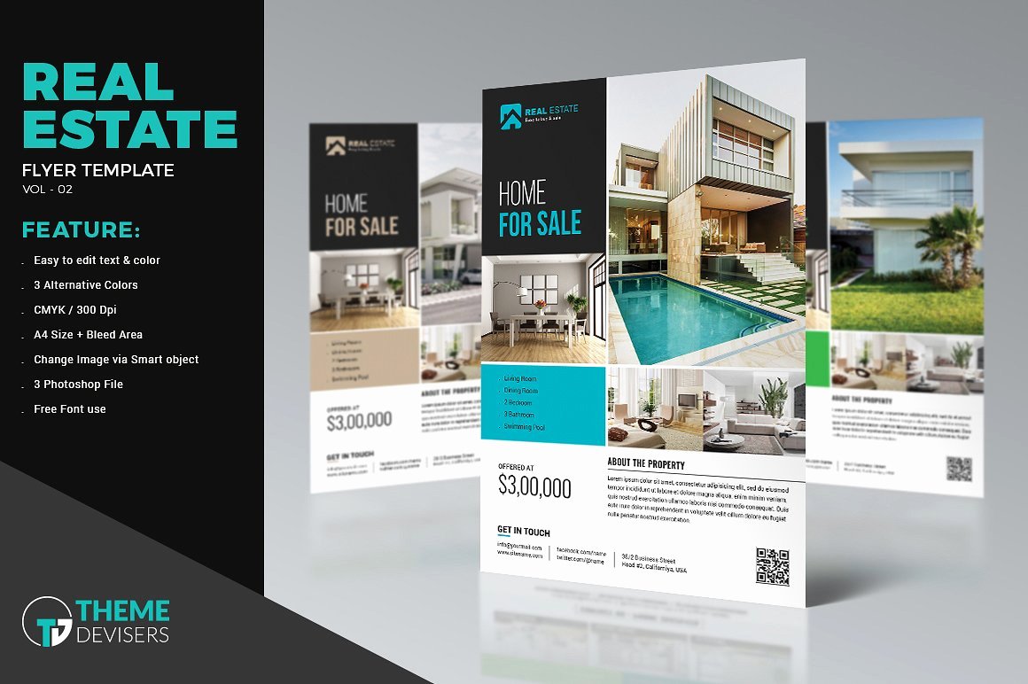 Real Estate Flyer Template