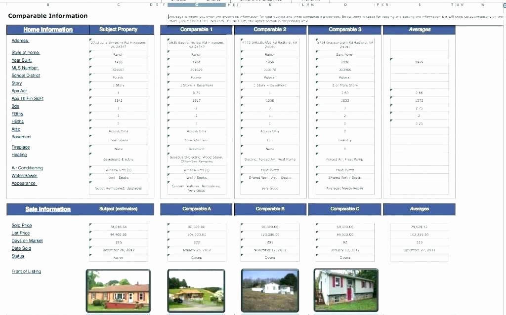 Real Estate Market Analysis Example Template Download