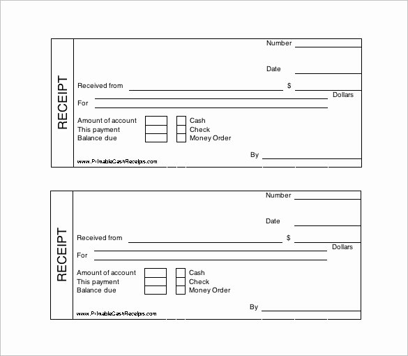 Receipt Template Doc for Word Documents In Different Types