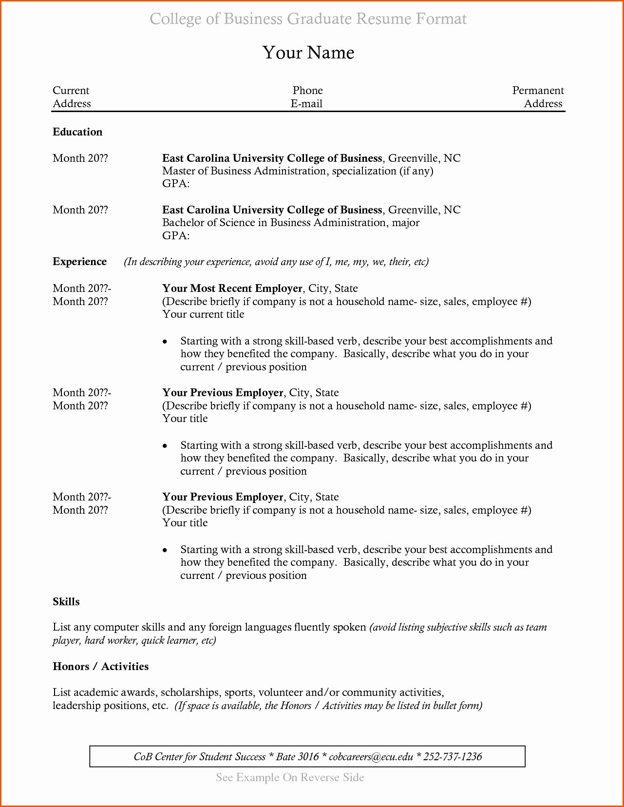 recent college grad resume examples recent college graduate resume 8 10 sample cover letter