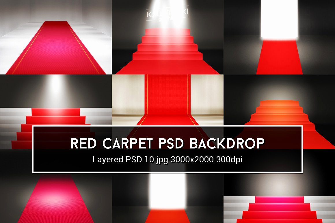 Red Carpet Psd Backdrop Textures Creative Market
