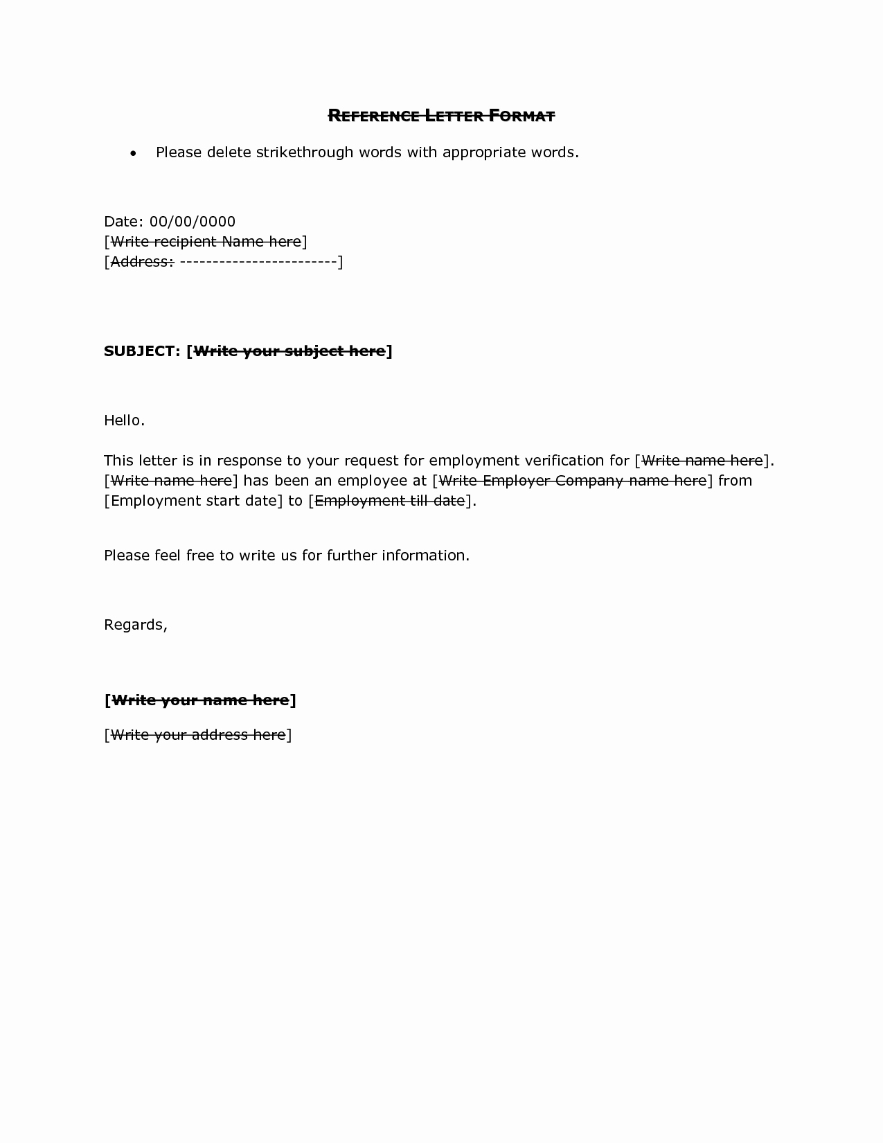 Reference Letter Sample Employment Portablegasgrillweber
