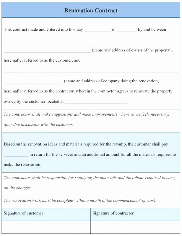 remodeling contracts template sample contract for home renovation remodeling contract templates home ideas magazine philippines