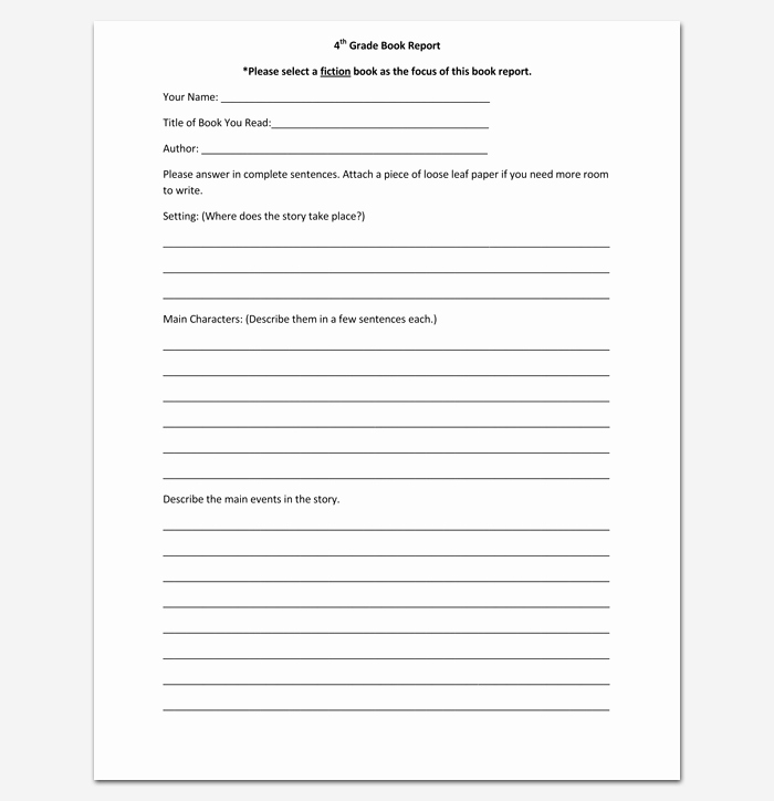 Report Outline Template 19 Samples formats &amp; Examples