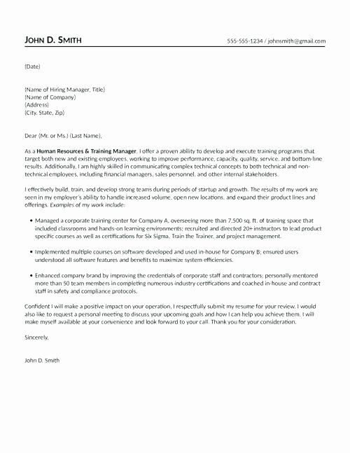 Research Scientist Cover Letter | Latter Example Template