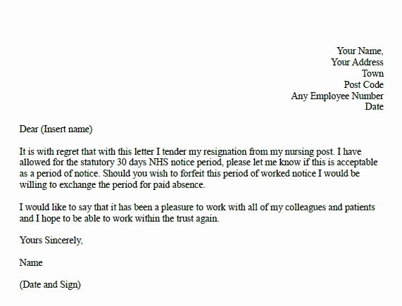 Resignation Letter Sample Resignation Letter for Pany