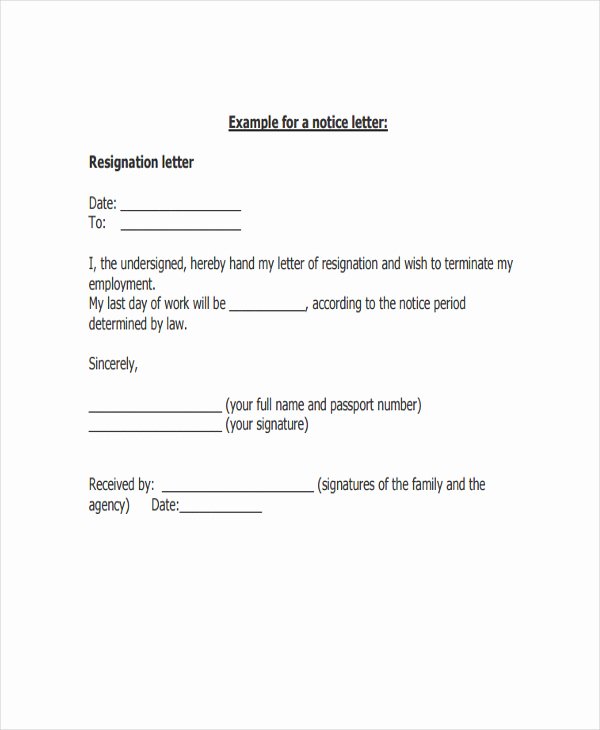 Resignation Letter Tips and Sample Templates