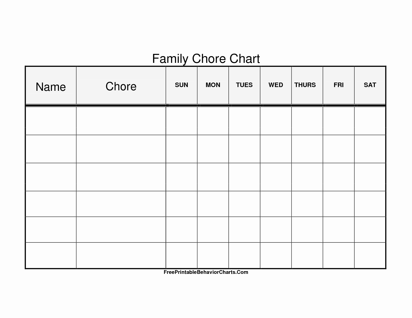 responsibility chart template