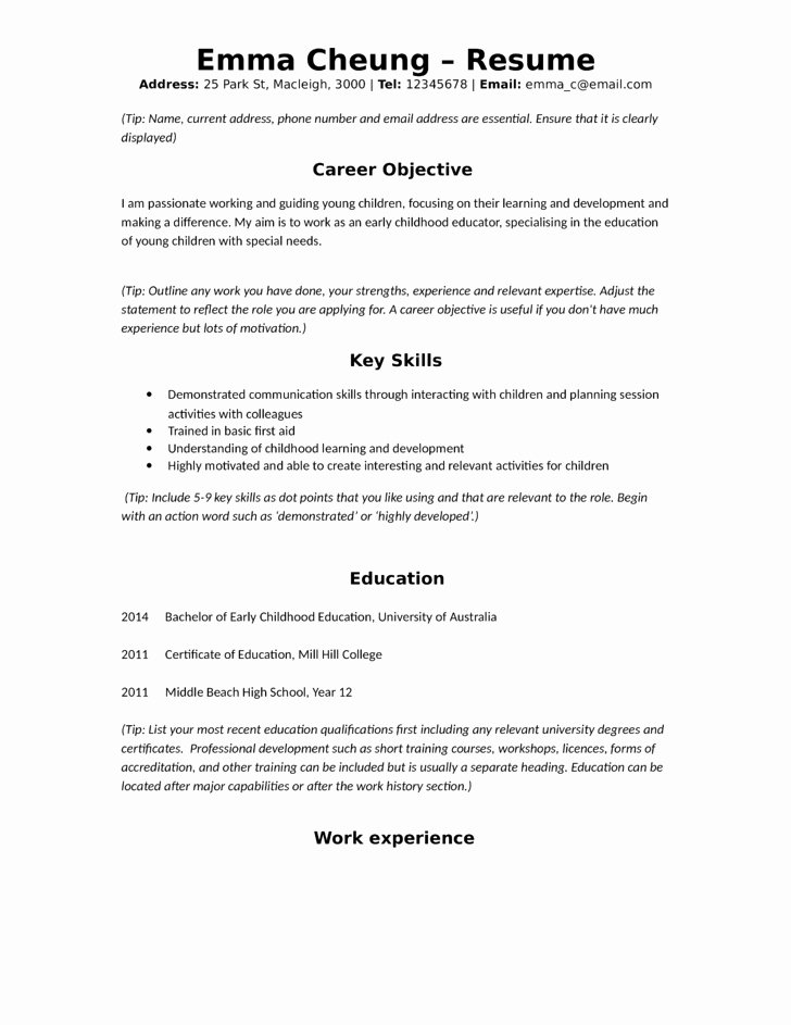 Resume Activities Example Best Resume Collection