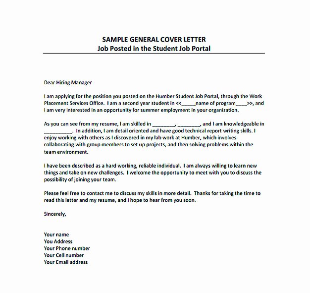 Resume Cover Letter Templates to Secure Job Application
