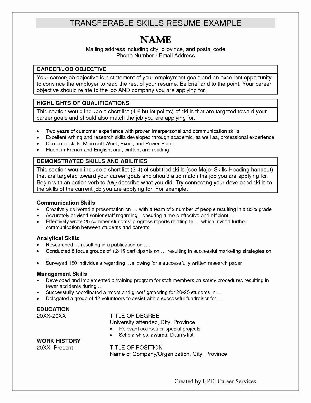 Resume Examples Additional Skills Section Job Pics and