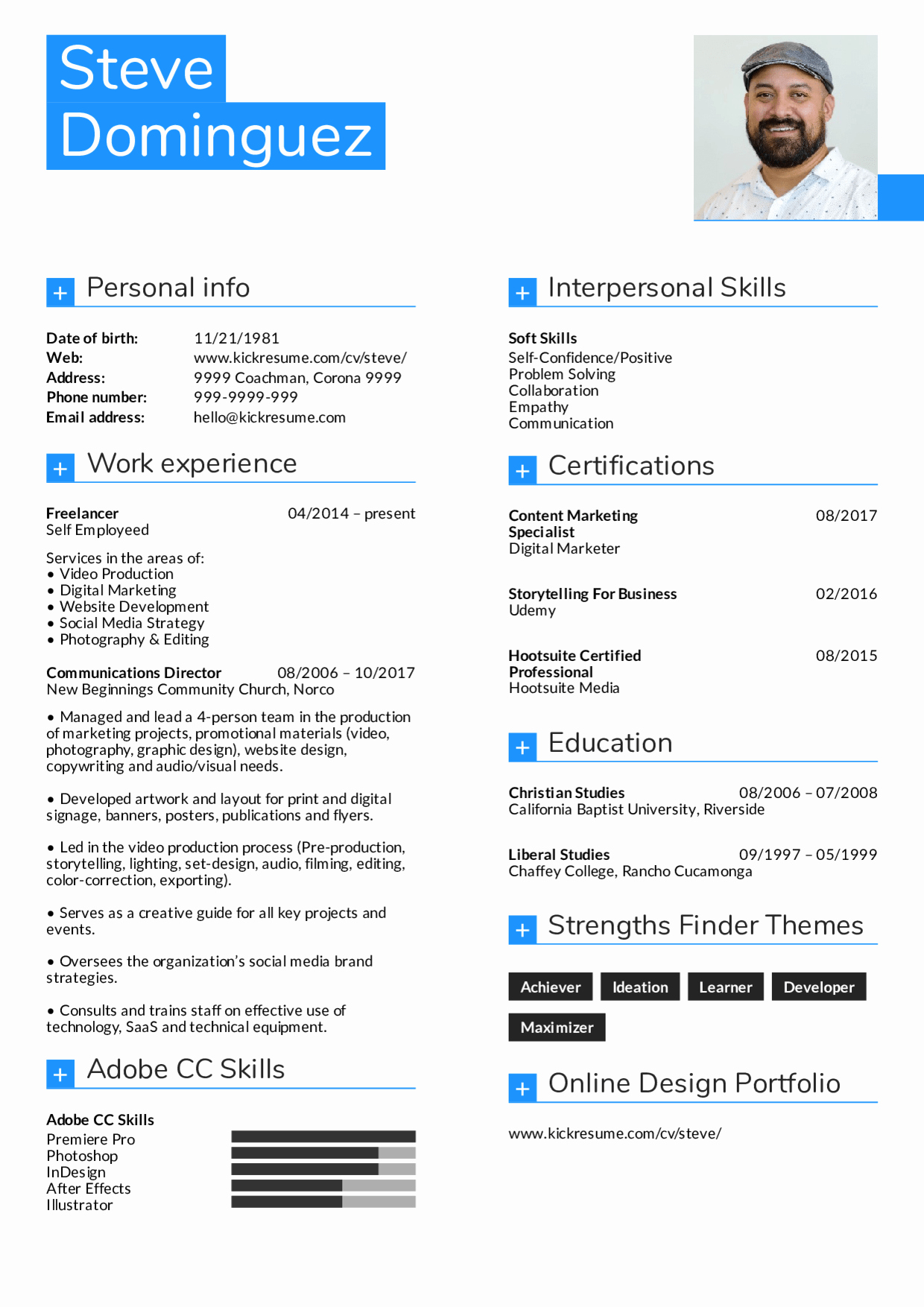 Resume Examples by Real People Graphic Designer Resume