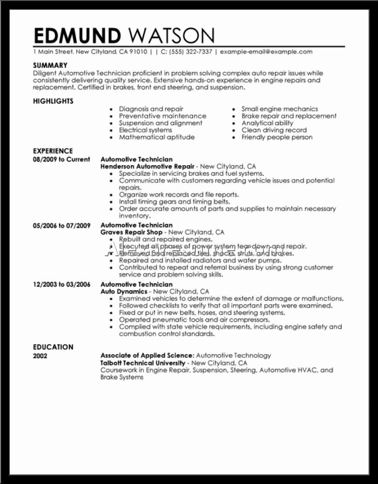 Resume Examples for It Professionals Resume Templates