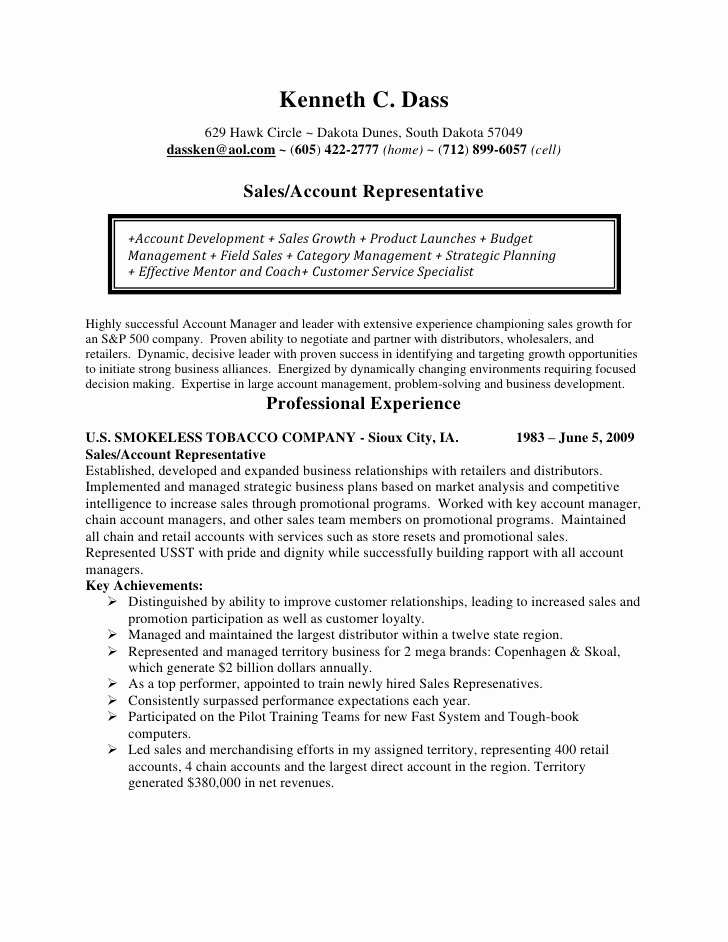 Resume Examples Retail assistant Manager
