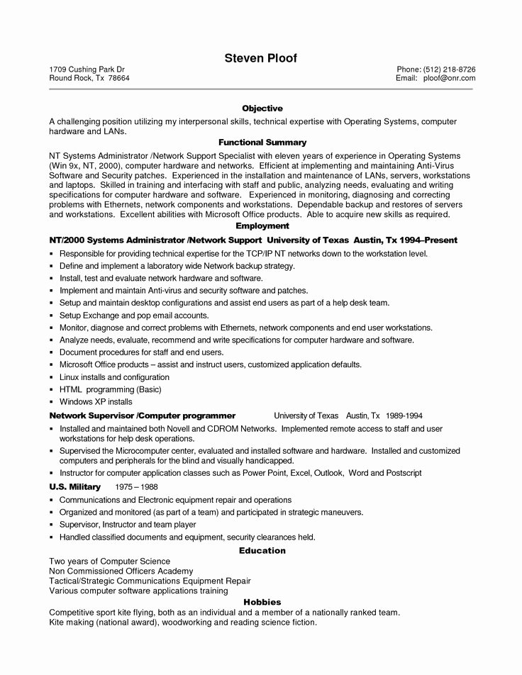 Resume format for Experienced Professionals Best Resume