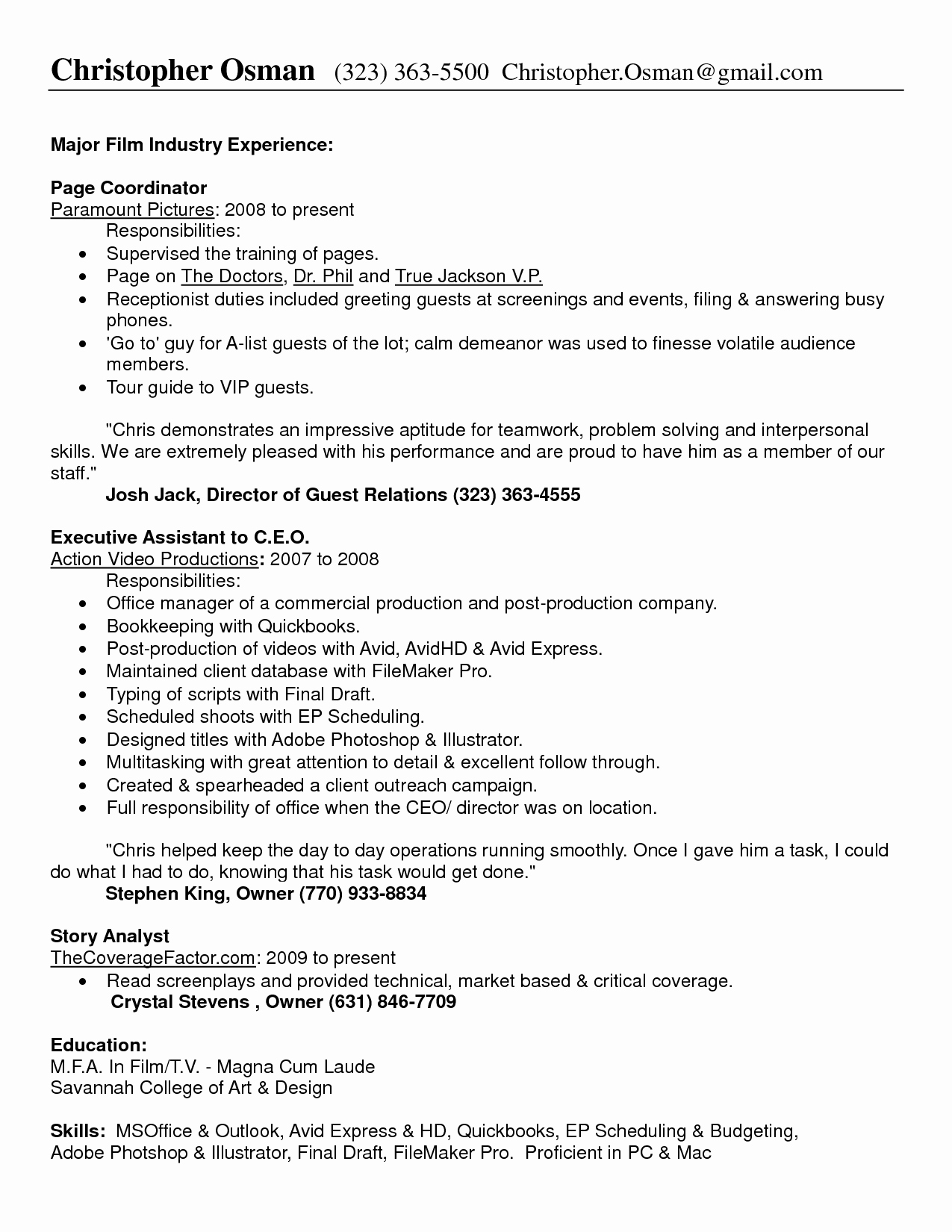 Resume Front Desk Receptionist Sample Resume Resume Daily