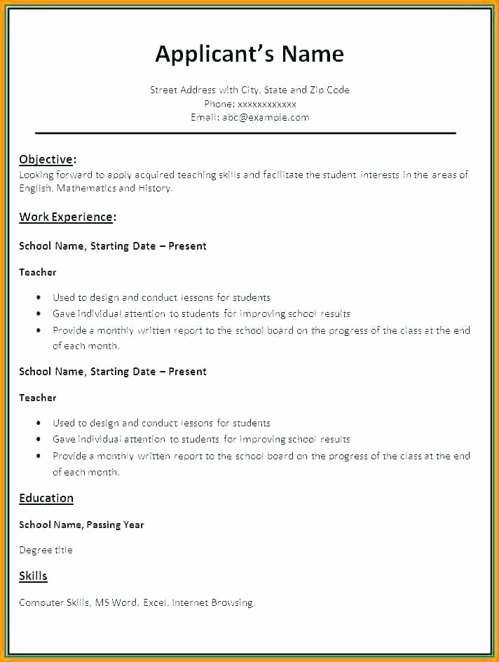 Mission Statement for Resume | Latter Example Template