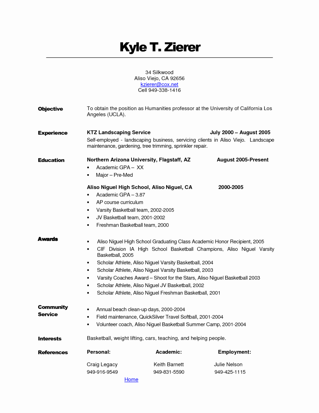 resume objective for customer service position