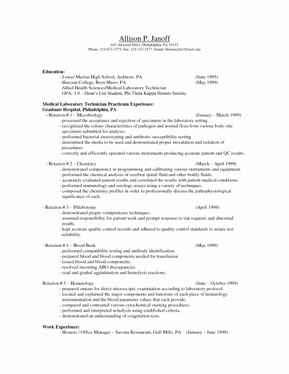 Resume Samples for A Stay at Home Mom Returning to Work