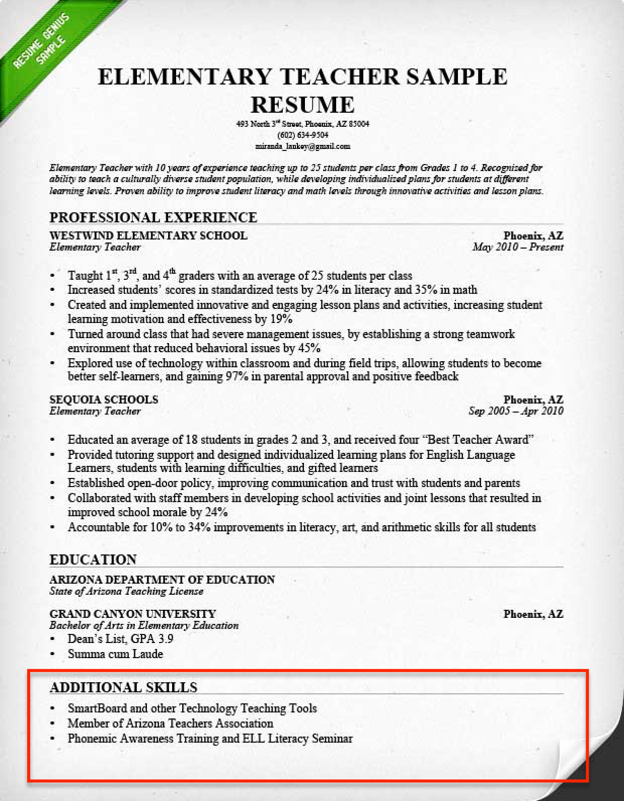 Resume Skills Section 250 Skills for Your Resume