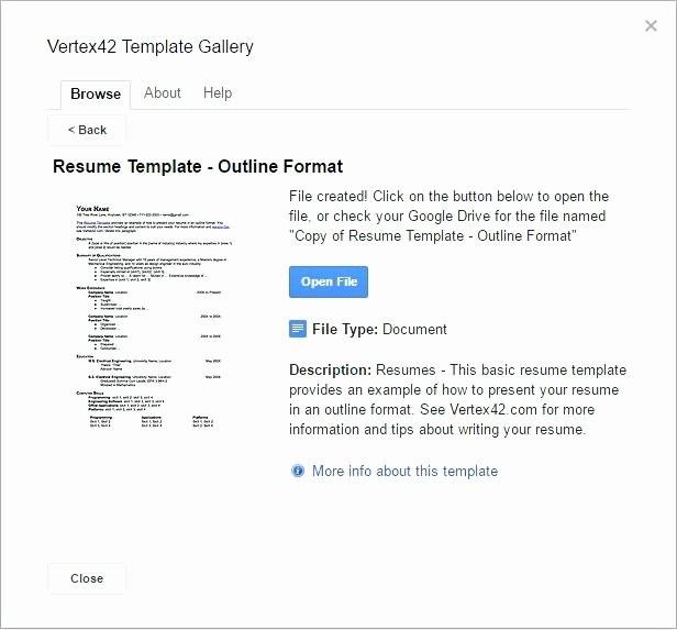 Resume Template Docs Ticket Template Google Docs New