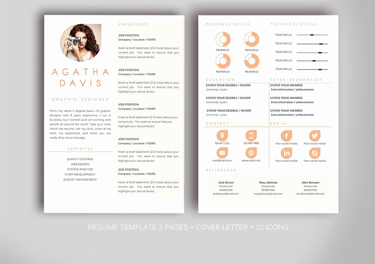 Resume Template for Ms Word Resume Templates Creative